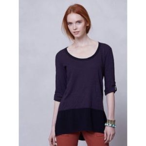 Anthropologie Left Of Center Parkway Top